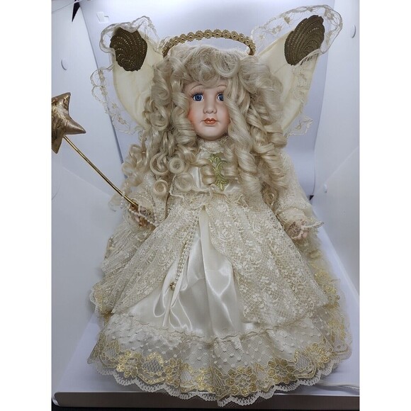 Angel Doll 24"+ Animated Wings & Arms Move Motionette - WORKING Beautiful - Picture 16 of 16